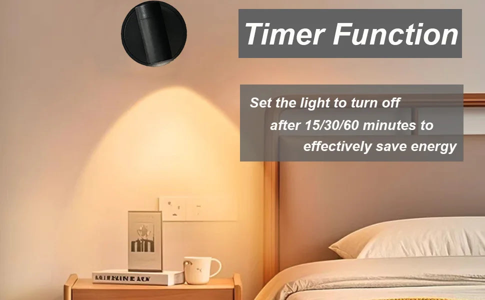 DARHYN - Recharge LED Wall Lamp Magnetic Attraction