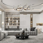 All Copper LED Creative Branch Chandelier