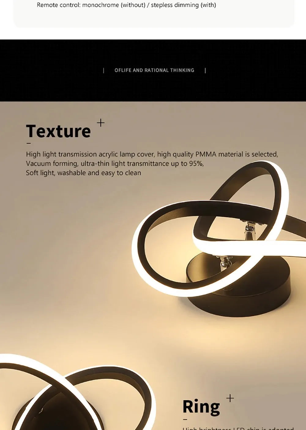 DARHYN - LED Strip Aisle Ceiling Lights