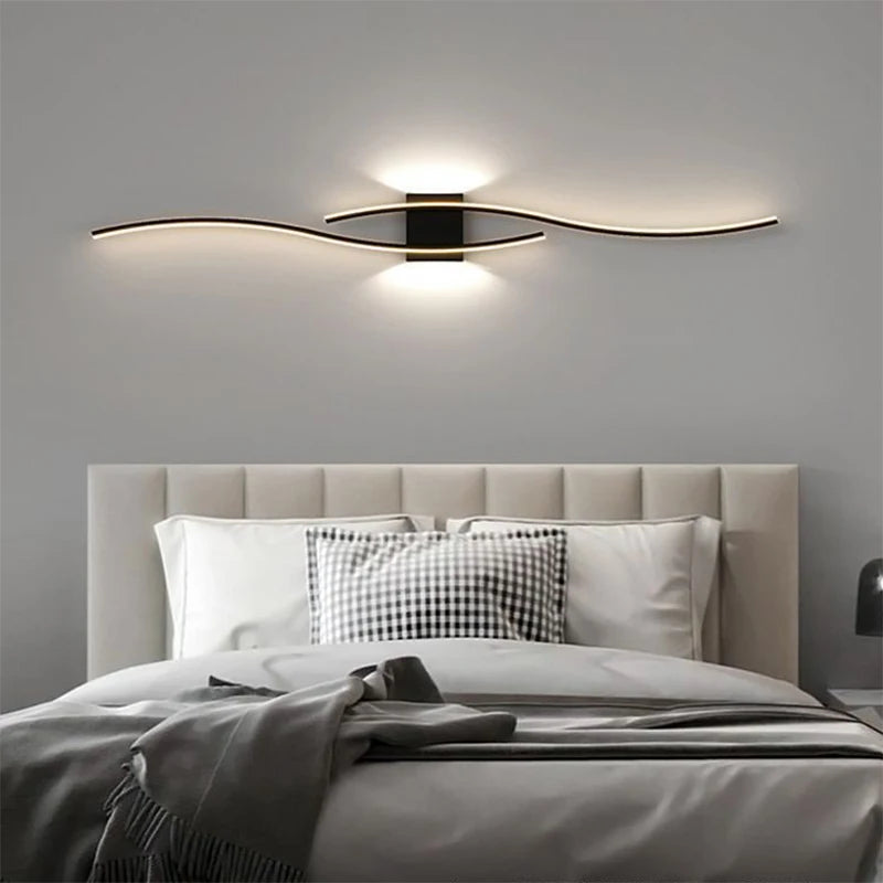 DARHYN - LED Double Curve Wall Light