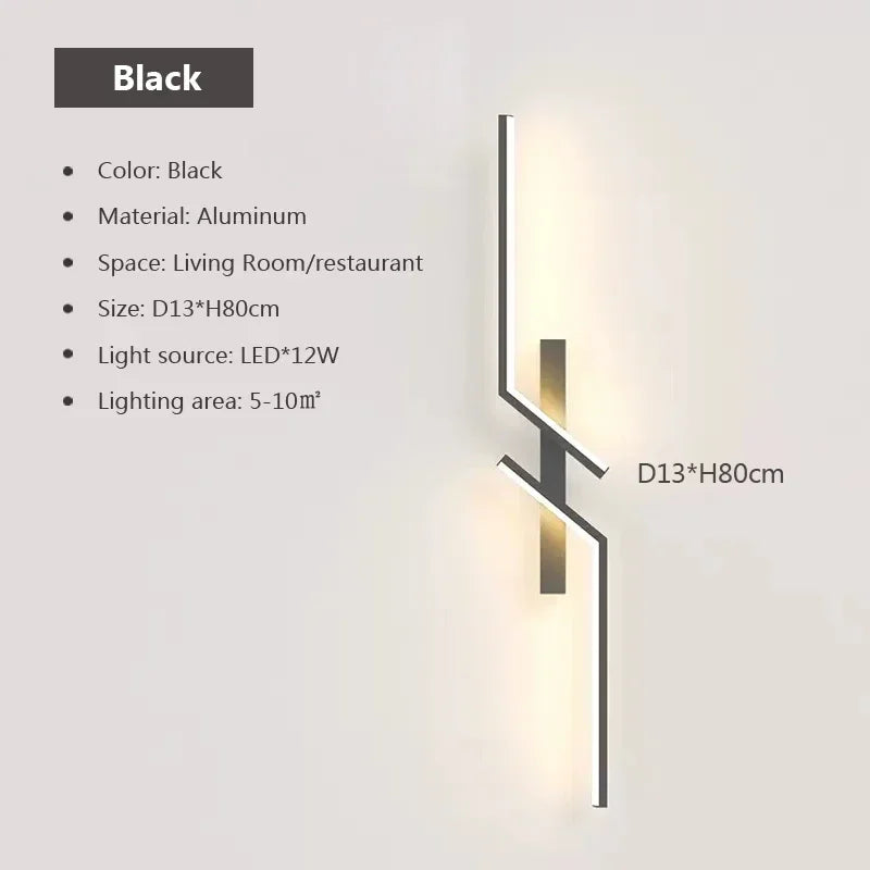 DARHYN - Modern LED Wall Lamp Long Bar Scone