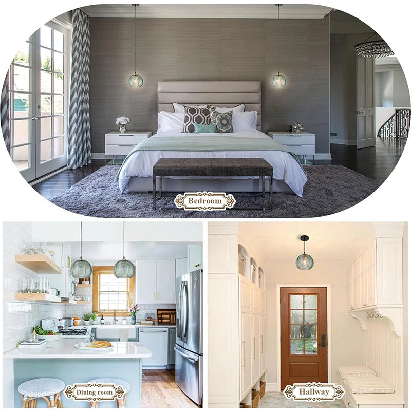 Nordic Glass Pendant Light