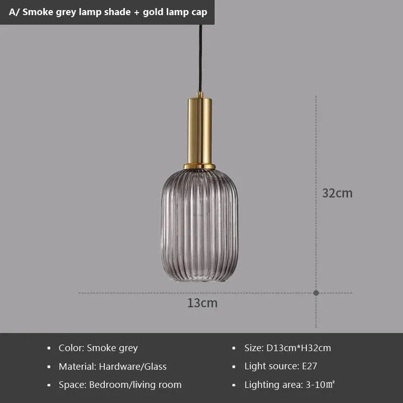 Nordic LED Glass Pendant Lamp