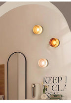DARHYN - LED Wall Lamp Amber Jelly