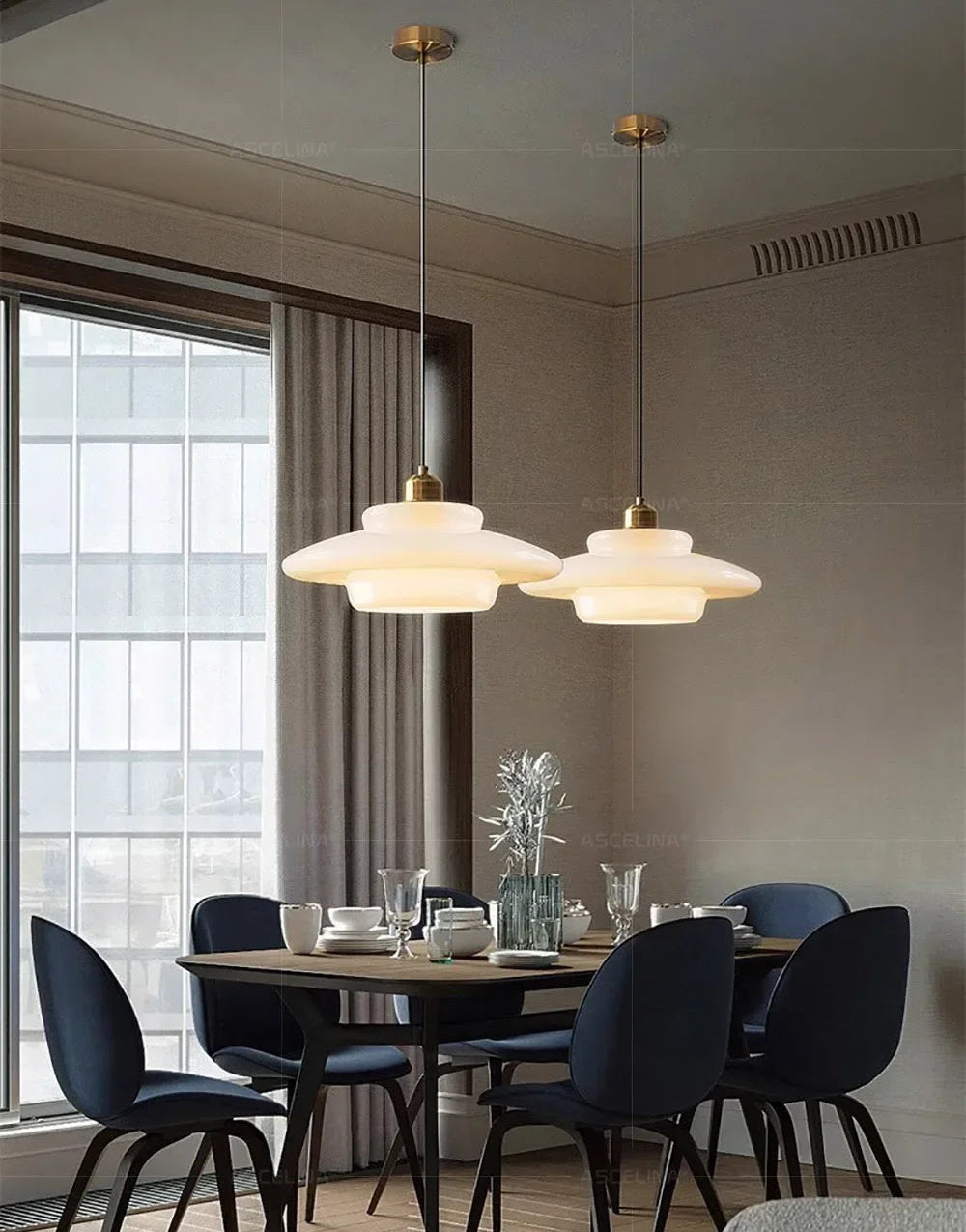 The Ophelia Nordic Glass Pendant