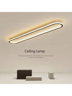 DARHYN - Modern LED Ceiling Light Oval Black