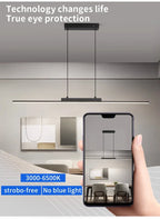 DARHYN - LED Pendant Light Minimalist Stripe