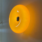 The Orbit Glass Donut Wall Lamp