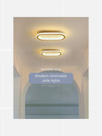 DARHYN - Modern LED Ceiling Light Oval Black