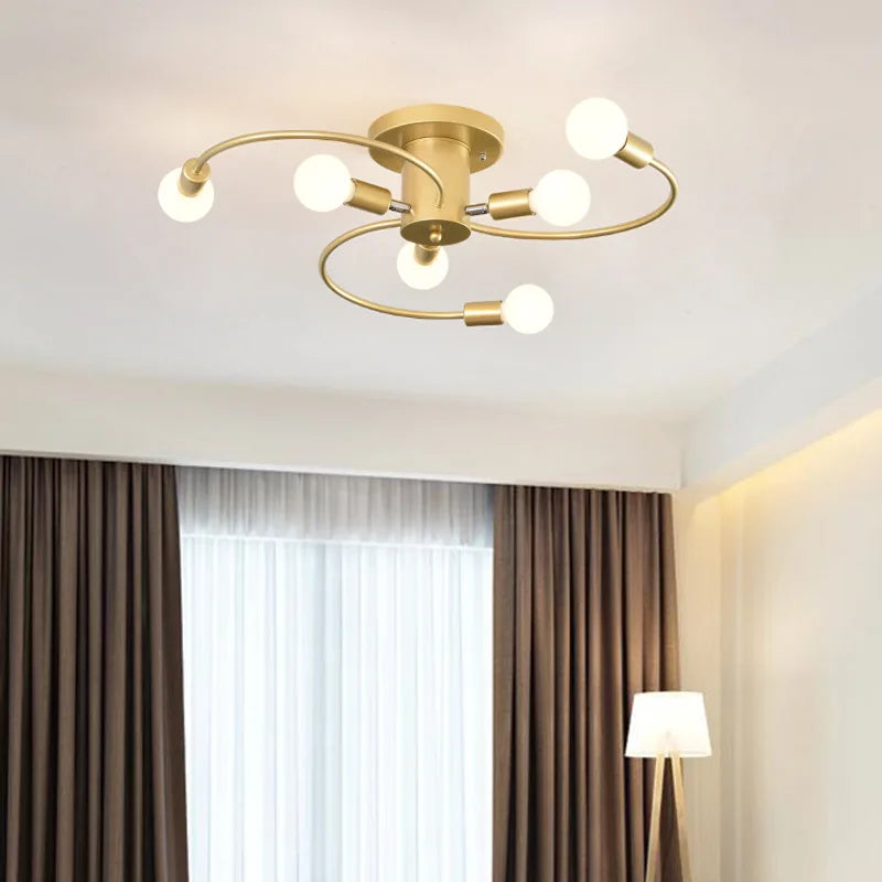 The Meridian Multi-Head Ceiling Light