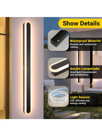 DARHYN - USB Recharge Wall Lamp Hand Sweeping