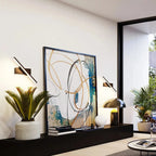 The Axis 360° Wireless LED Wall Sconce