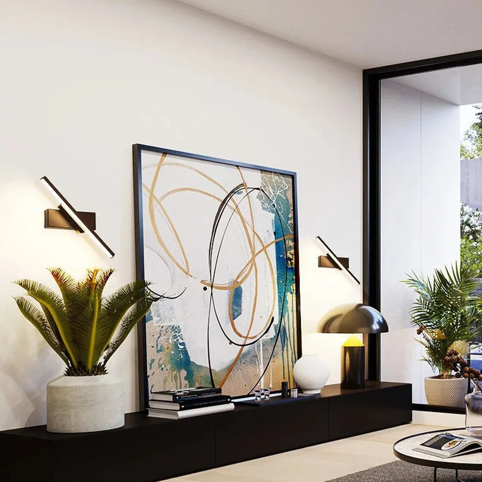 The Axis 360° Wireless LED Wall Sconce