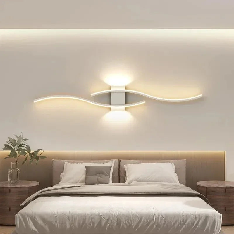 DARHYN - LED Double Curve Wall Light
