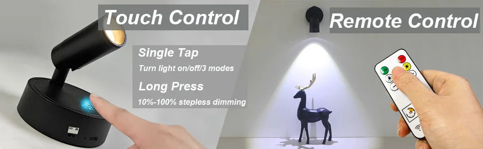 DARHYN - Recharge LED Wall Lamp Magnetic Attraction