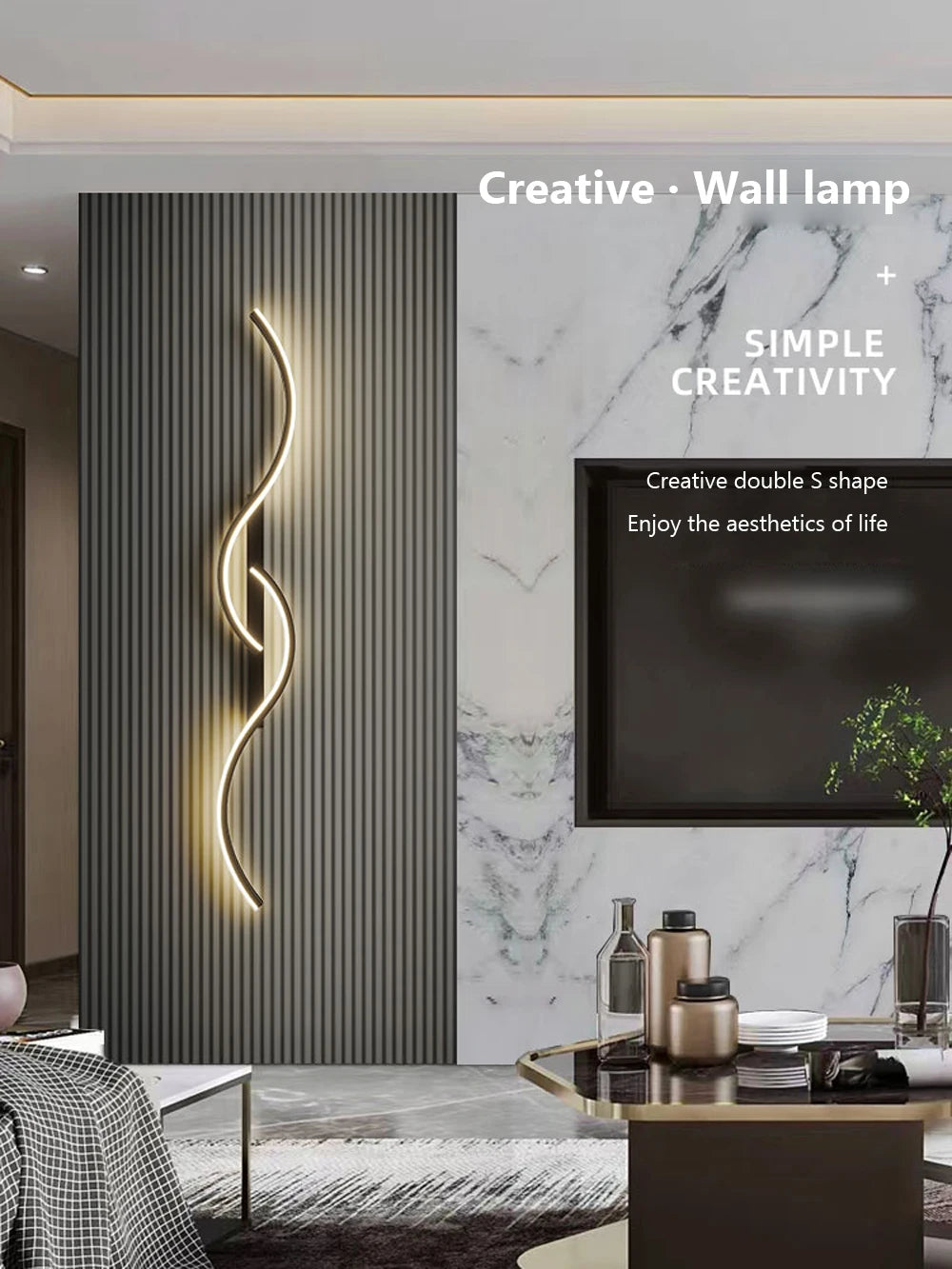 DARHYN - Waves LED Wall Lamp