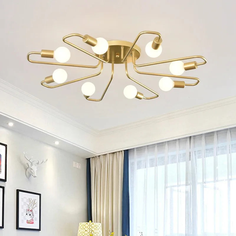 The Meridian Multi-Head Ceiling Light