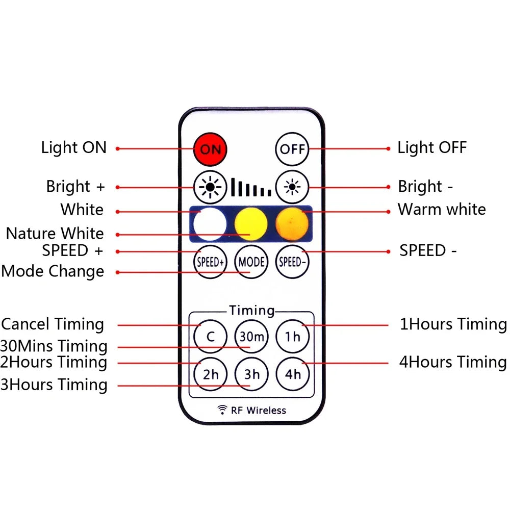 DARHYN - Recharge LED Wall Lamp Dimmable