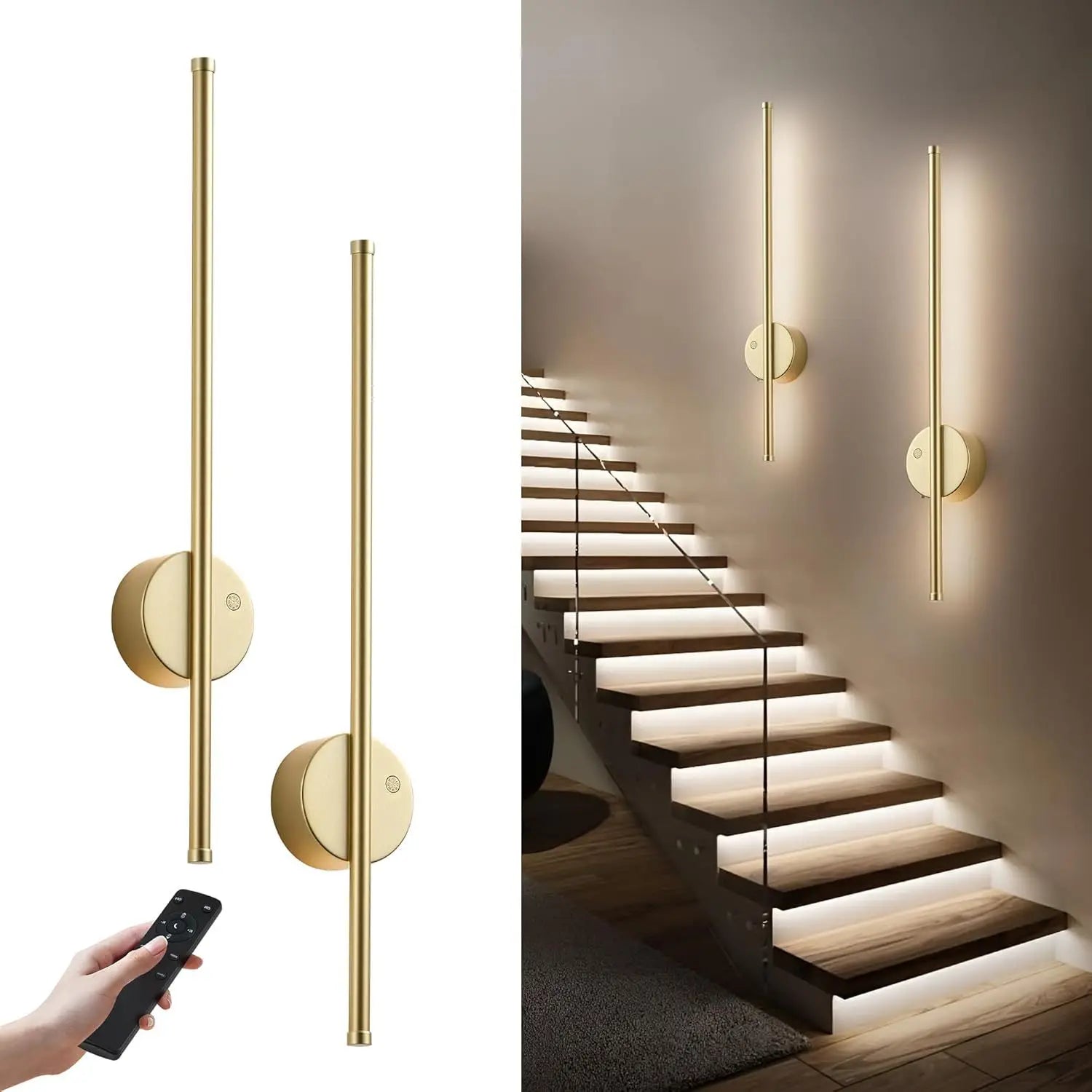 DARHYN - Motion Sensor Detection Rechargeable LED Wall Lamp