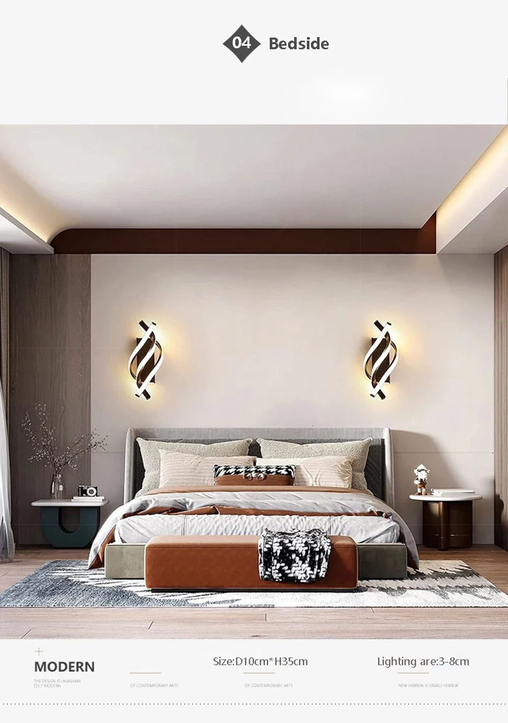 DARHYN - Modern LED Wall Decoration Sconce