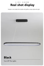 DARHYN - Modern LED Oval Overhead Pendant Light