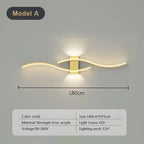 DARHYN - LED Double Curve Wall Light