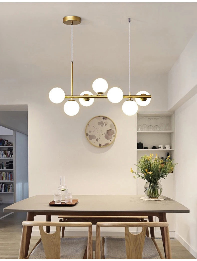 The Eira Nordic Glass Chandelier