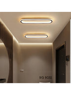 DARHYN - Modern LED Ceiling Light Oval Black