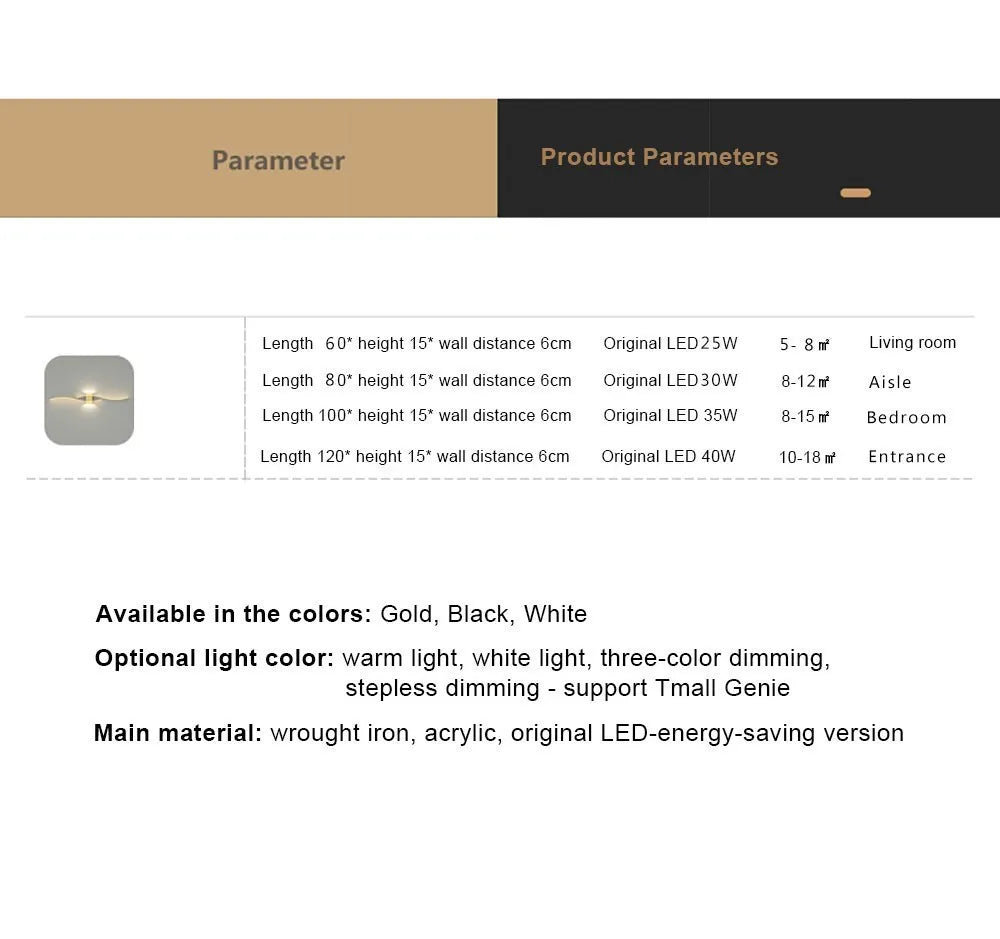 DARHYN - Modern LED Wall Sconce