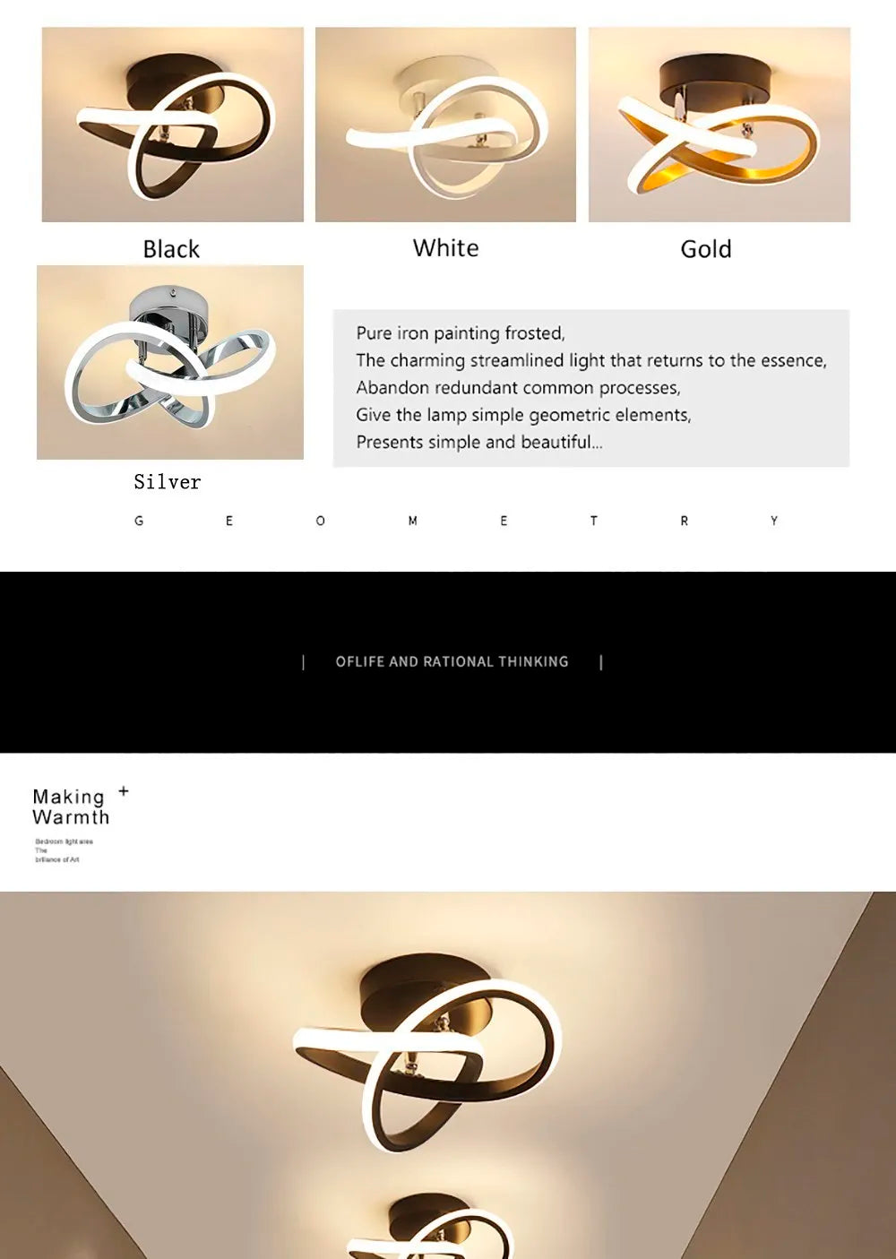 DARHYN - LED Strip Aisle Ceiling Lights