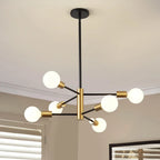 The Nova Black Sputnik Chandelier