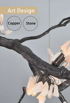 All Copper LED Creative Branch Chandelier
