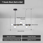 The Eira Nordic Glass Chandelier