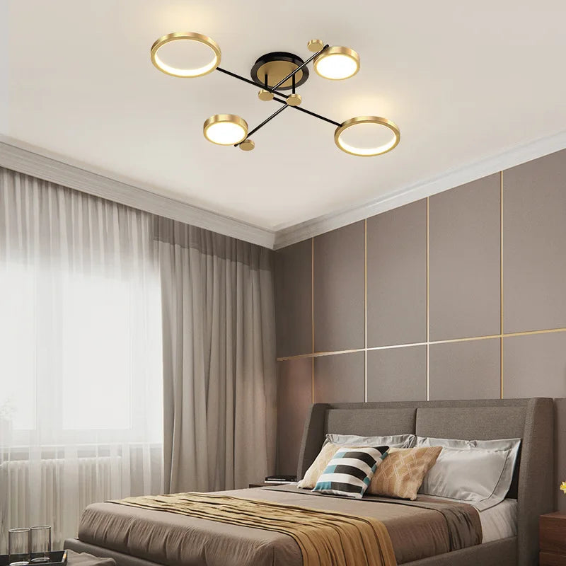 The Meridian Multi-Head Ceiling Light