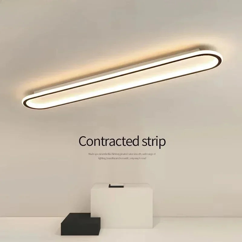 DARHYN - Modern LED Ceiling Light Oval Black