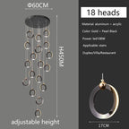 The Rings of Eclipse Modern Luxury Chandelier