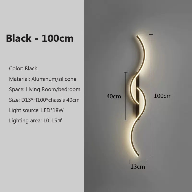 DARHYN - Waves LED Wall Lamp