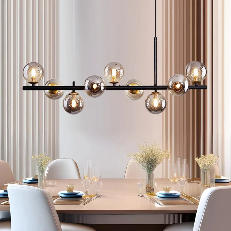 The Eira Nordic Glass Chandelier