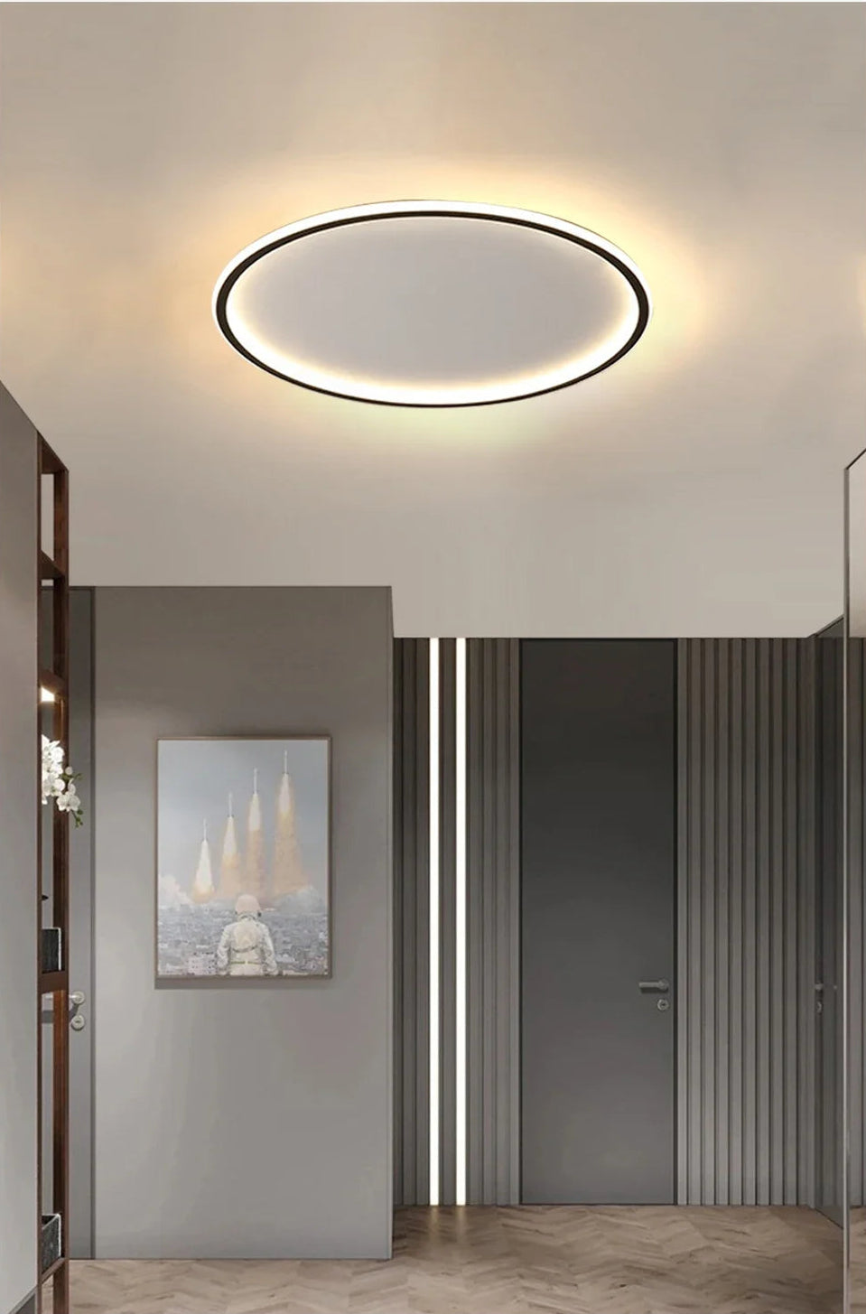 Shallow Bowl LED Ceiling Light