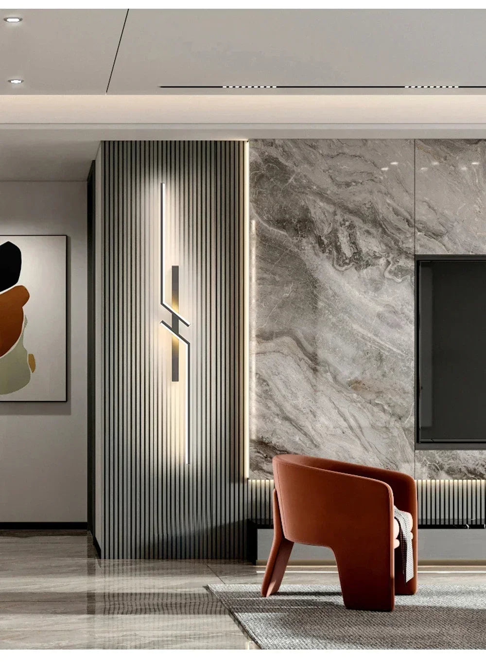 DARHYN - Modern LED Long Strip Wall Sconce