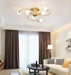 The Meridian Multi-Head Ceiling Light