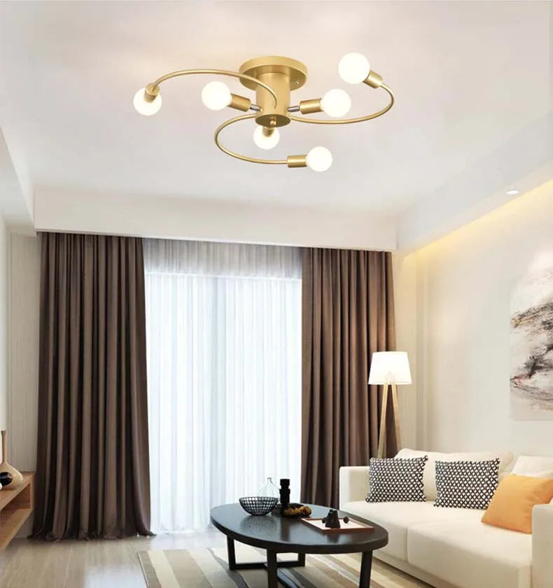 The Meridian Multi-Head Ceiling Light