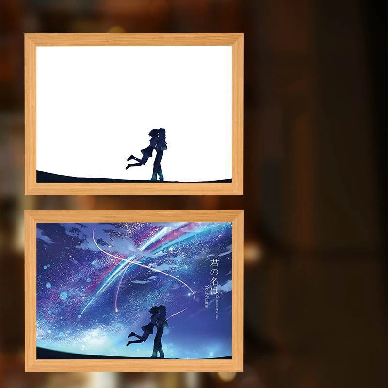 💫🌠 Your Name LED Light Frame – Where Dreams and Stars Connect 🌙💞