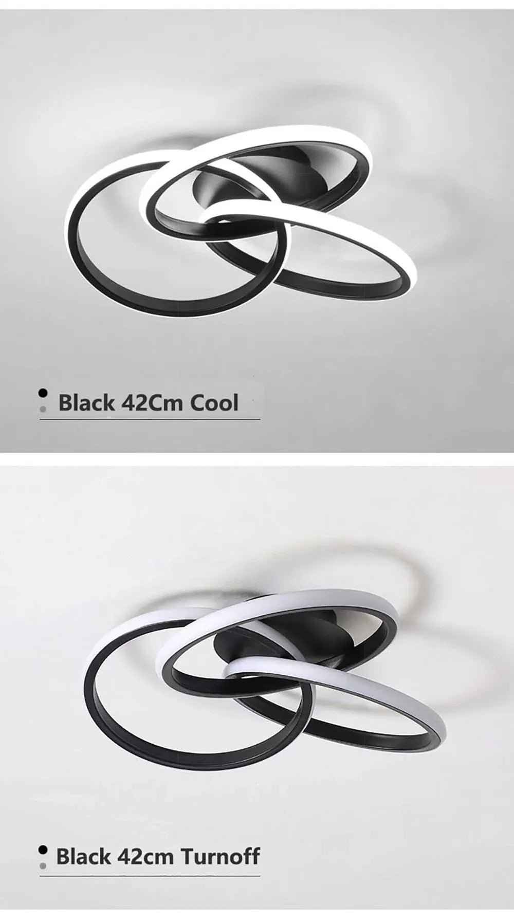 DARHYN - LED Ceiling Light Acrylic Trefoil