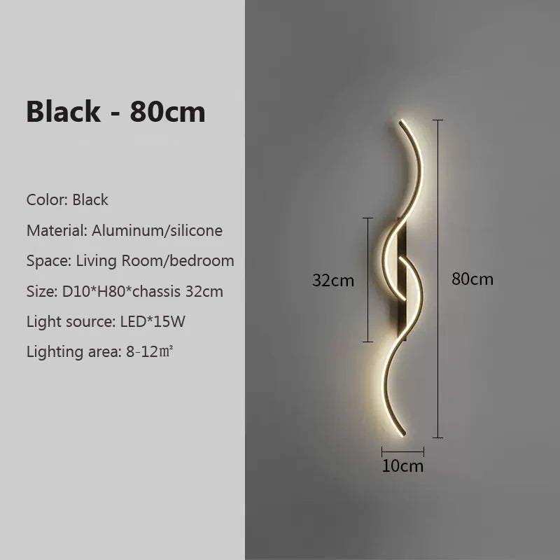 DARHYN - Waves LED Wall Lamp