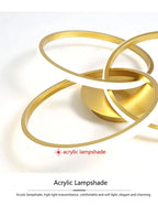 DARHYN - LED Ceiling Light Acrylic Trefoil