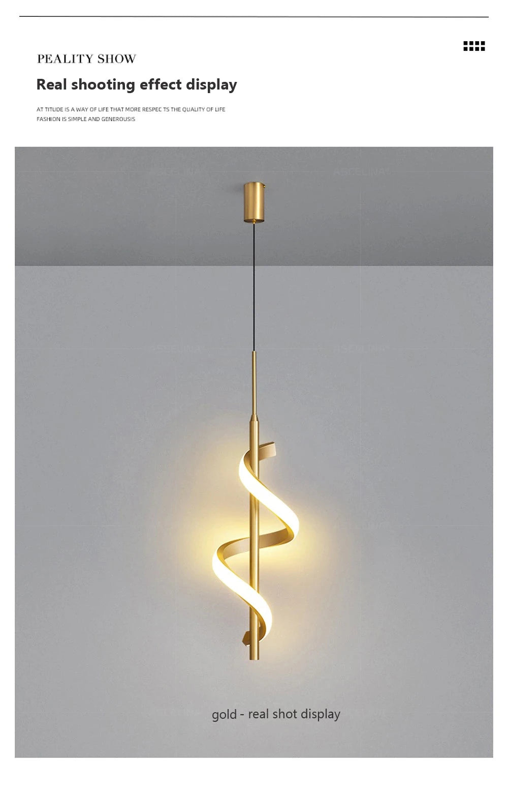 DARHYN - LED Pendant Light
