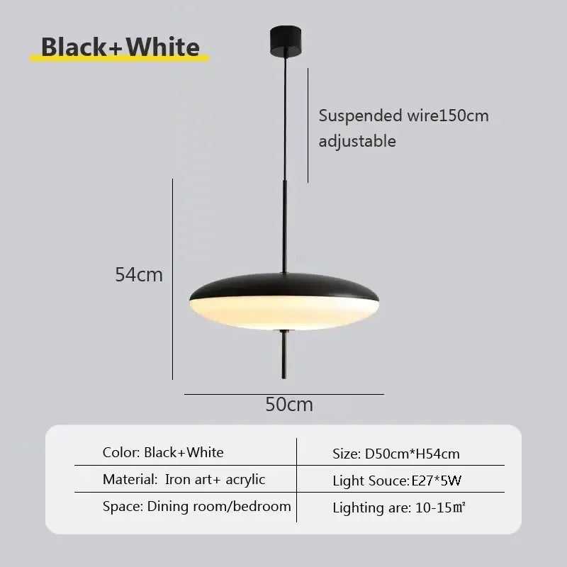 DARHYN - Nordic LED Pendant Light Flying Saucer