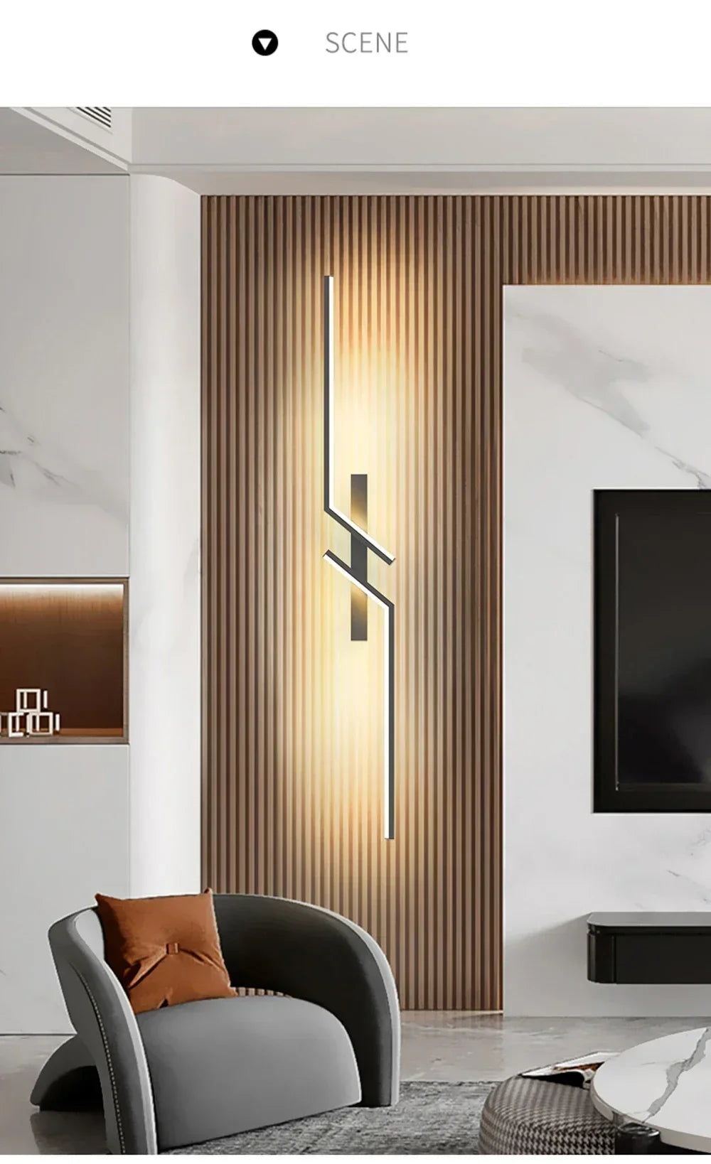 DARHYN - Modern LED Long Strip Wall Sconce