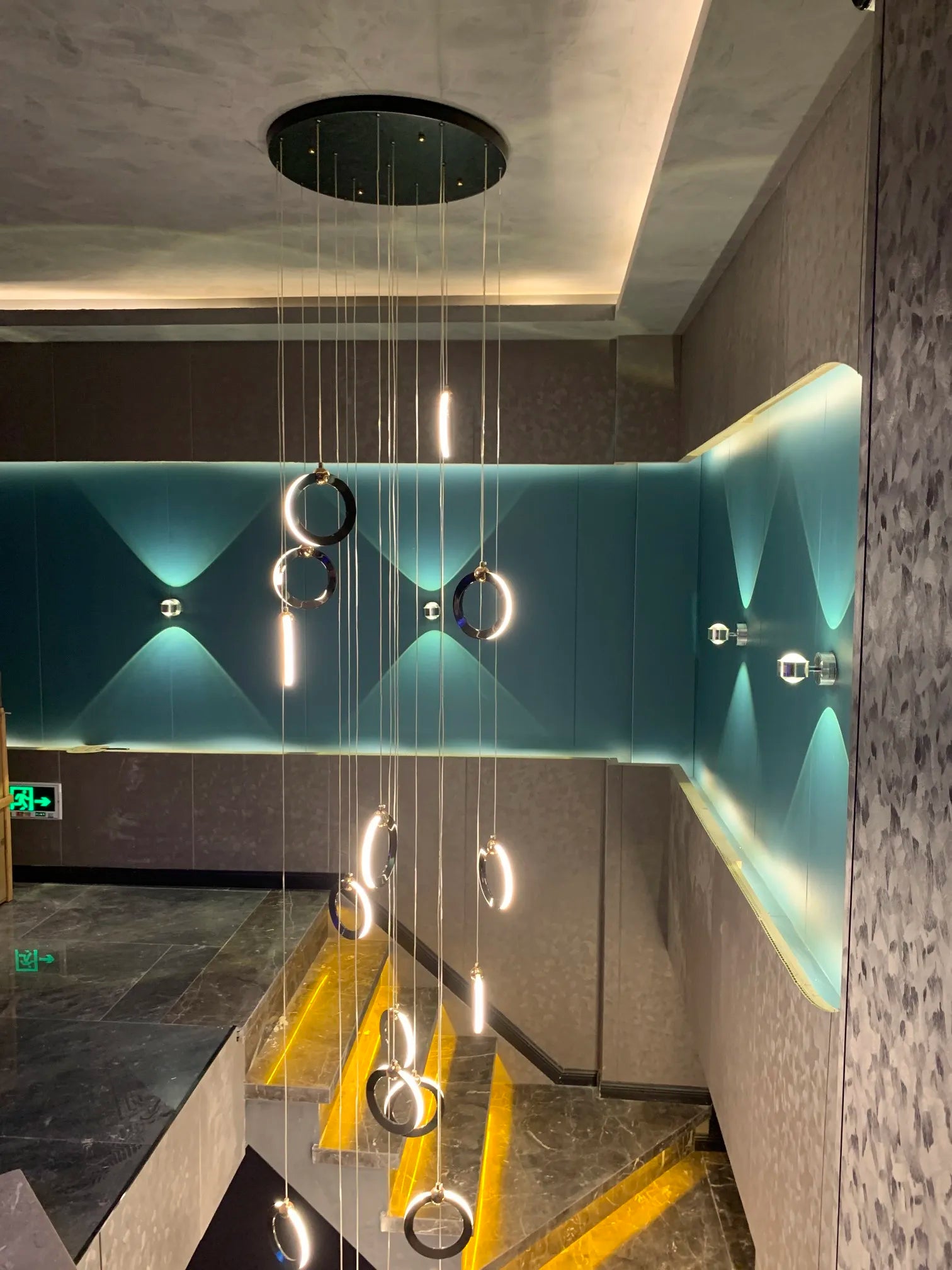 The Rings of Eclipse Modern Luxury Chandelier